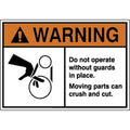 Label, Machine/Equipment, 3-1/2 in. H, PK5, HWL-535-723-5PK