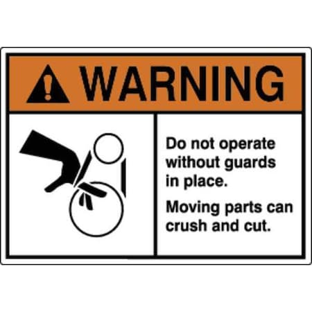 Label, Machine/Equipment, 3-1/2 in. H, PK5, HWL-535-723-5PK