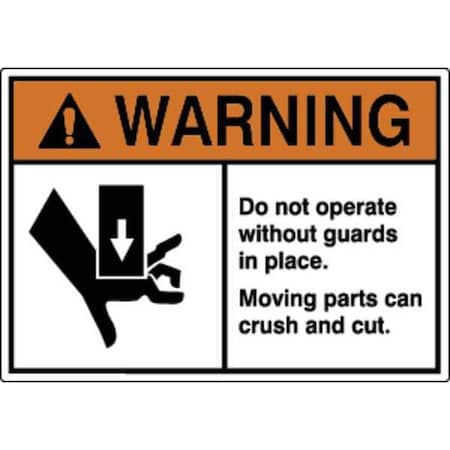 Label, Machine/Equipment, 3-1/2 in. H, PK5, HWL-535-734-5PK