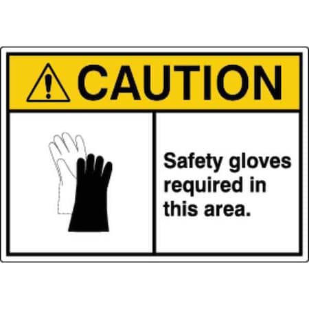 Label, Personal Protection, 3-1/2 in H, PK5, HWL-535-754-5PK