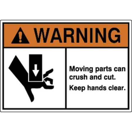 Label, Machine/Equipment, 3-1/2 in. H, PK5, HWL-535-728-5PK