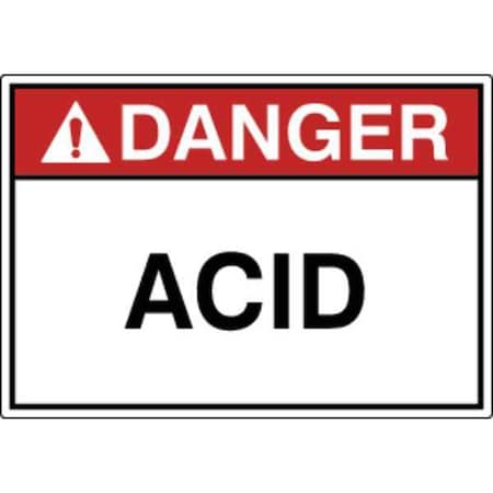 Label, Safety, 3-1/2 in. H, English, PK5, OSL-938-5PK