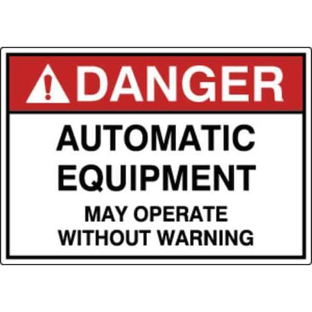 Label, Machine/Equipment, 3-1/2 in. L, PK5