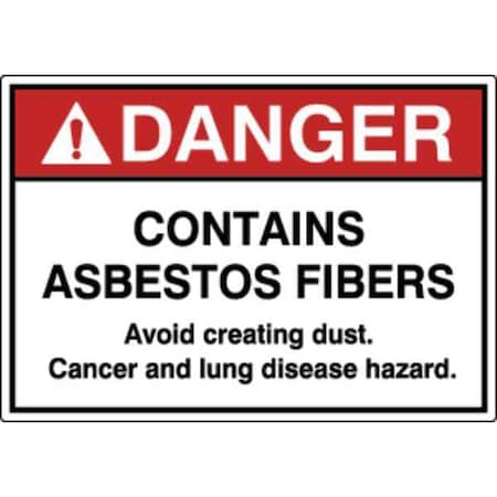 Label, Safety, 3-1/2 in. H, English, PK5, OSL-941-5PK