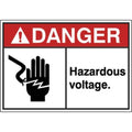 Label, Danger Hazardous Voltage, PK5