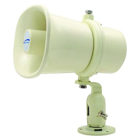 PA Weatherproof Speaker, 5"D, ABS