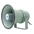 PA Weatherproof Speaker, 7-1/4"D, Aluminum