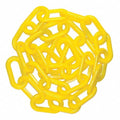2" x 50 ft. Heavy Duty Plastic Chain, Yellow