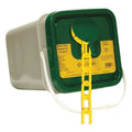 2" x 120 ft. Heavy Duty Plastic Chain - Yellow, Pail