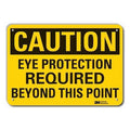Caution Sign, 14" W, 10" H, 0.055" Thick, LCU3-0381-NP_14x10