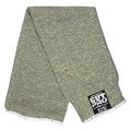 Cut-Resistant Sleeve: ANSI/ISEA Cut Level A6, Thumbhole, 18 in Length, Green, Knit Cuff