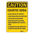 Caution Sign, 10" W, 14" H, 0.055" Thick, LCU3-0494-NP_10x14