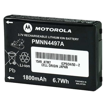 Rechargeable Battery, Lithium-ion, 1800mAh
