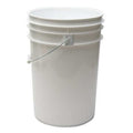 Pail, 6.0 gal., Open Head, White