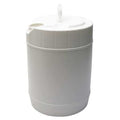 Pail, 5.0 gal., Plastic Handle, 11-9/16in L