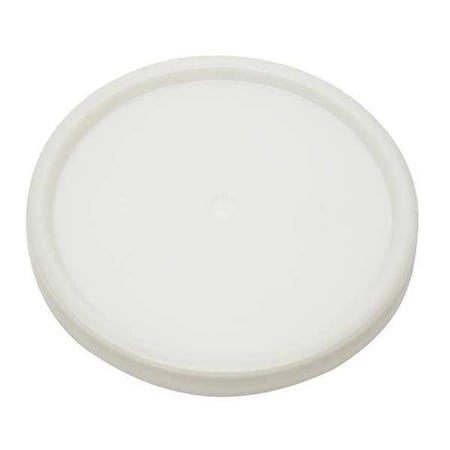 Pail Lid, Natural, Tear tab, 1-3/16 in. H