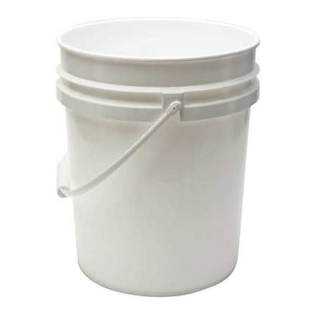 Pail, 5.0 gal., Plastic Handle, 11-7/8 in L