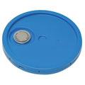 Lid, Blue, Spout w/Tear Tab, 1-3/16 in. H