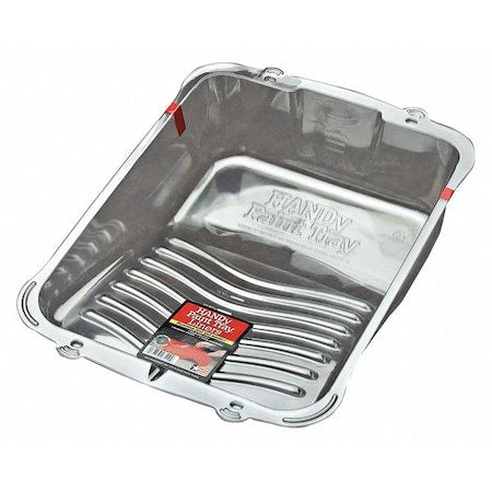 Plastic Paint Tray Liner, 1 gal, 18" L, 4 1/2" D, 4 1/2" W, 3 PK