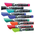 Dry Erase Marker, Chisel Tip, Assorted Colors, PK12 Low Odor