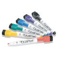 Dry Erase Marker, Fine Tip, Assorted Colors, PK6 Low Odor