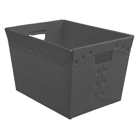 Corrugated & Nestable 18 in L x 13 in W x 12 in H, 3 PK
