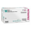 NitraFree, Disposable Gloves, 2.00 to 2.99 mil Palm, Nitrile, Powder-Free, L, 100 PK, Pink