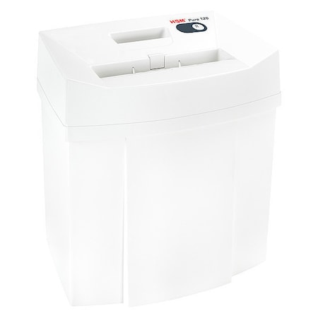 Paper Shredder, Strip-Cut, White