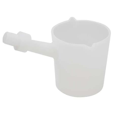 Beaker Dipper, HDPE, Natural White
