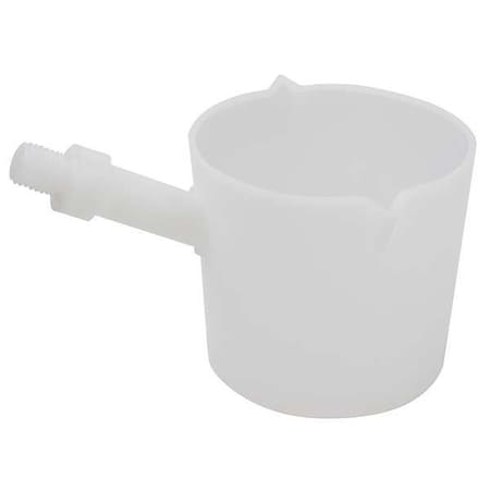 Beaker Dipper, HDPE, Natural White