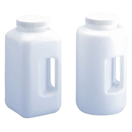 Square Bottle, Wide Mouth Bottle, 1.05 gal