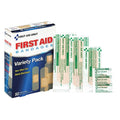 Adhesive Bandage, Sheer, Plastic, Assorted, PK50