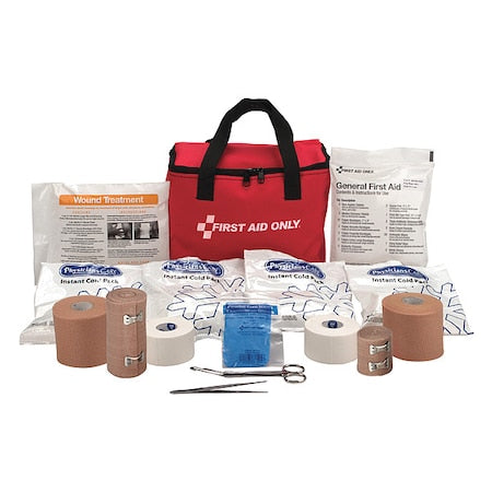 First Aid Kit and Housing, Fabric 88 Components, 20 People Served