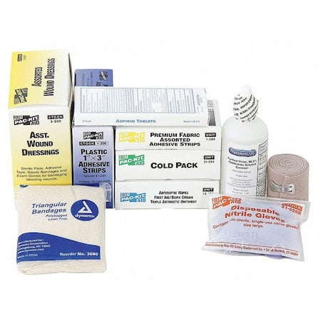 Complete Refill or Kit, Not Applicable Not Applicable, 165 Components, 50 People Served