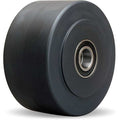 Caster Wheel, Nylon, 6 in., 5400 lb., Black