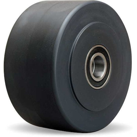 Caster Wheel, Nylon, 6 in., 5400 lb., Black