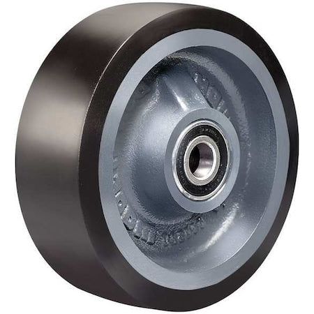 Caster Wheel, Polyurethane, 6 in., 1560 lb.