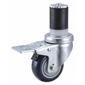 Swivel Stem Caster w/Brake, 3 in., 250 lb.