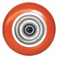 Caster Wheel, Polyurethane, 6 in., 1000 lb.