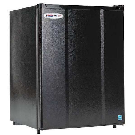 Compact Refrigerator, Black, 19-53/64in D, 2.3cu ft