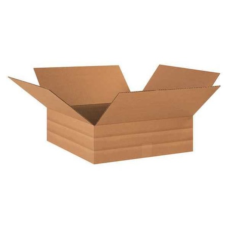 18 in x 18 in x 6 in Multi-Depth Box, Kraft, Corrugate, Single Wall, 32 ECT