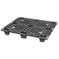 Recycled High Density Polyethylene Pallet, 48 in L, 40 in W, 5 1/8 in H, 1, 500 lb Dynamic
