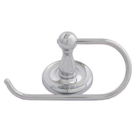 Toilet Paper Holder, Single Post, Zamac