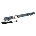 Outlet Strip, 8 5-15R, 5-15P, 9 ft., Gray