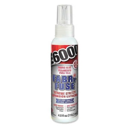 Glue, E6000 Series, Translucent, 8 hr to 3 day Full Cure, 4 oz, Bottle