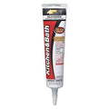 Hybrid Caulk, 6 oz, Tube, White, Hybrid Base, Kitchen & Bath