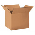 20 in x 16 in x 16 in Shipping Box, Kraft, Corrugate, Double Wall, 48 ECT