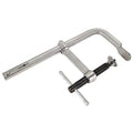 12 in Bar Clamp, Steel Handle and 4 in Throat Depth