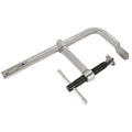 24 in Bar Clamp, Steel Handle and 4 3/4 in Throat Depth
