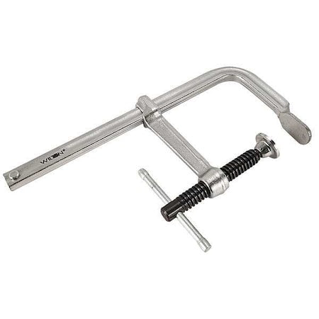 24 in Bar Clamp, Steel Handle and 4 3/4 in Throat Depth